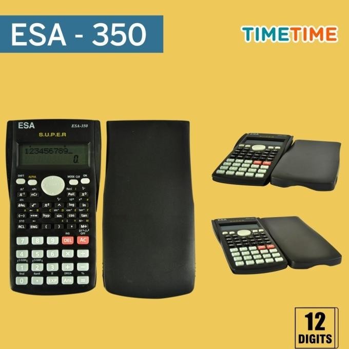 Recomend Kalkulator Scientific BATERAI Calculator 350 AWET ,.
