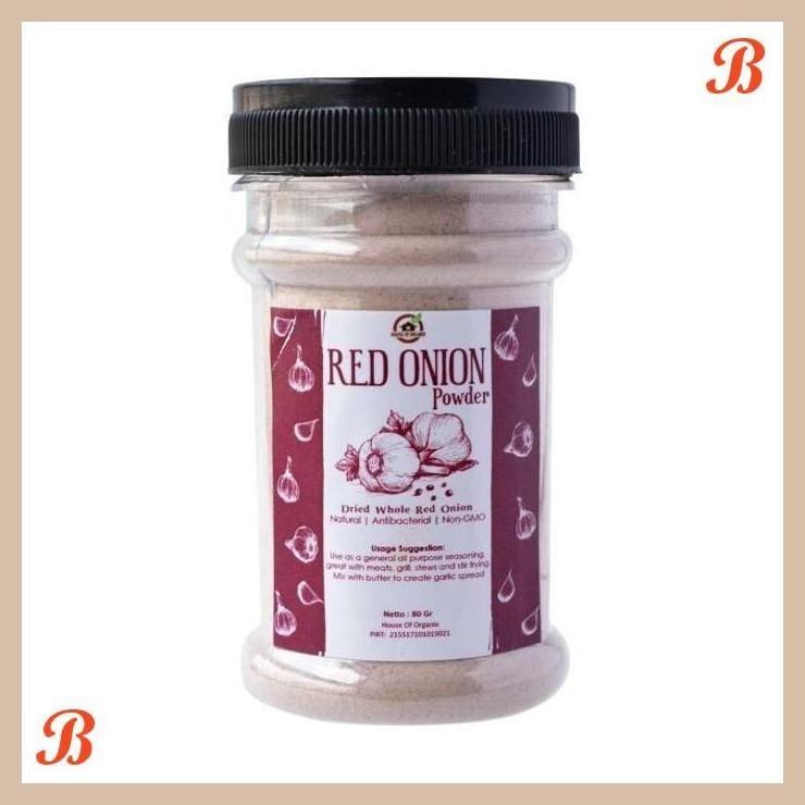 

| HOF | HOUSE OF ORGANIX RED ONION POWDER 80 GR
