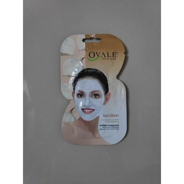 Ovale Facial Mask Saset Masker Wajah Avocado Cucumber Acne Care Lemon Tomato Yam bean bengkoang