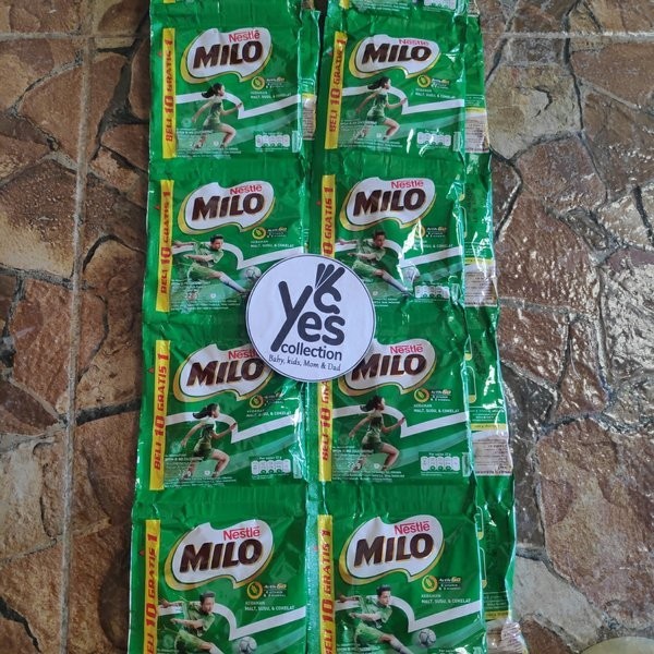 

Susu Bubuk Coklat Milo Activ Go 1 Renceng 10X22gr PCS Minuman Sachet Nestle