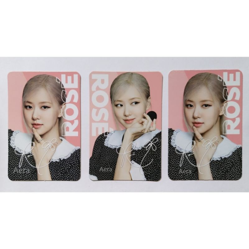 PHOTOCARD ROSE BLACKPINK