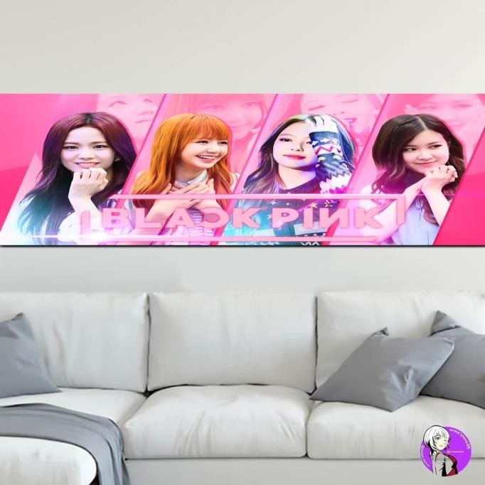 

BLACKPINK POSTER HD, uk 100x32cm Free Laminating GLOSSY