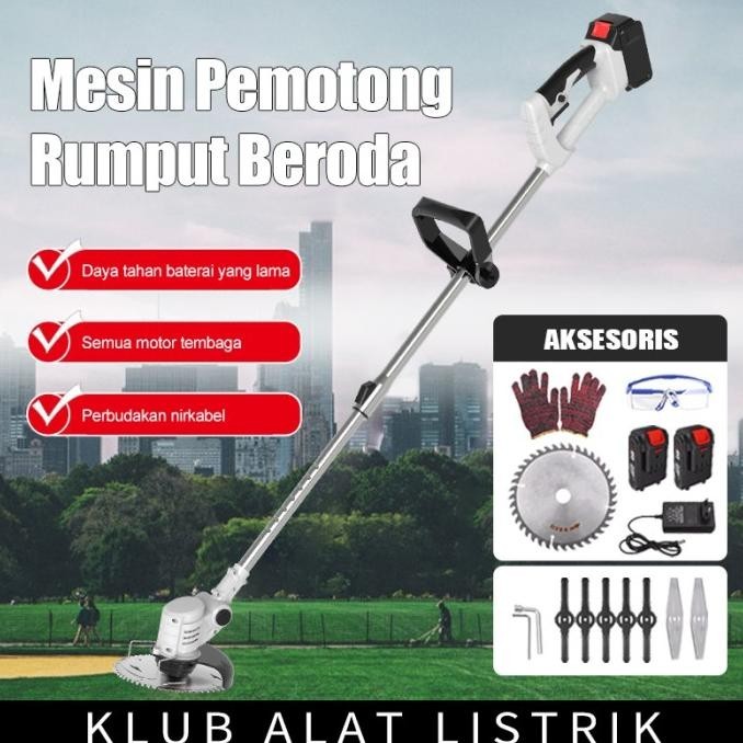 BN Mesin Potong Rumput Cordless Grass Trimmer mesin pemotong rumput TERLARIS