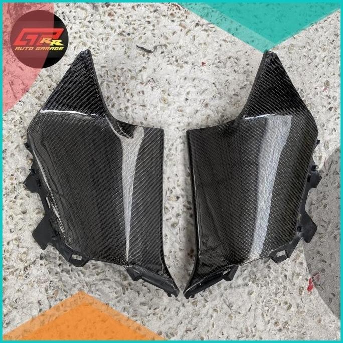 Cover Legshied Console Bawah Set Carbon Kevlar New Xmax 250 Connected