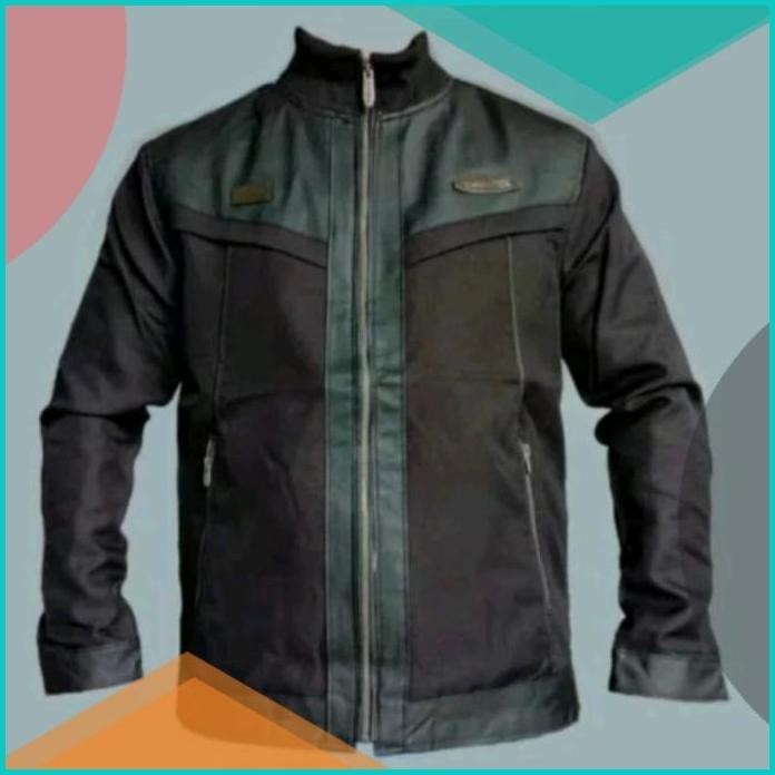 Jaket Motor Honda PCX Ori AHM Honda New Color Hitam Safety Reading 16n