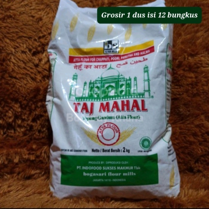 

Bettifer Tepung Gandum Taj Mahal 1 Dus