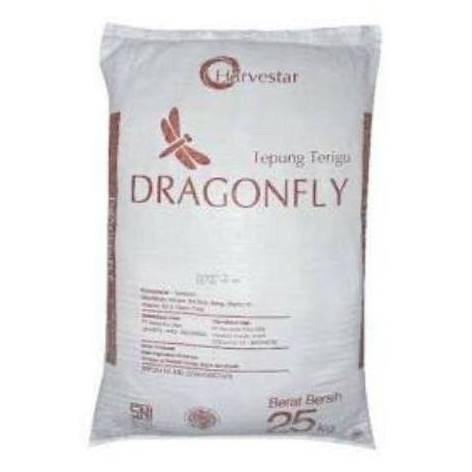 

Bettifer Tepung Terigu Dragonfly 25Kg / 25 Kg 1 Karung / Ball