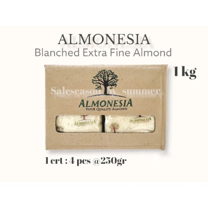 

Bettifer Almonesia Tepung Almond 1Kg Isi 4Pcs @250Gr Extra Fine Almond Flour