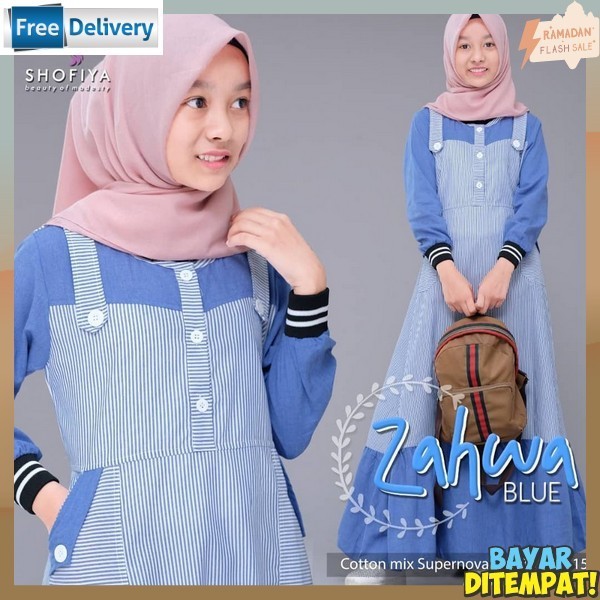 Gamis Anak Cewek Tanggung Umur 9 12 Thn Terbaru 2024 3 4 Tahun 8 7 1 10 5 Pakaian Games Model Simpel
