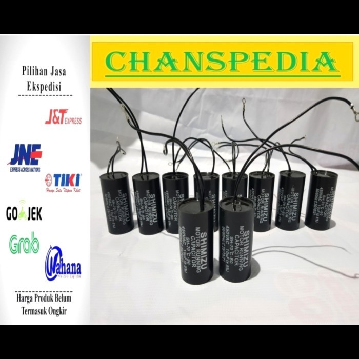 Kapasitor Pompa Air Shimizu 10uf (Asli)