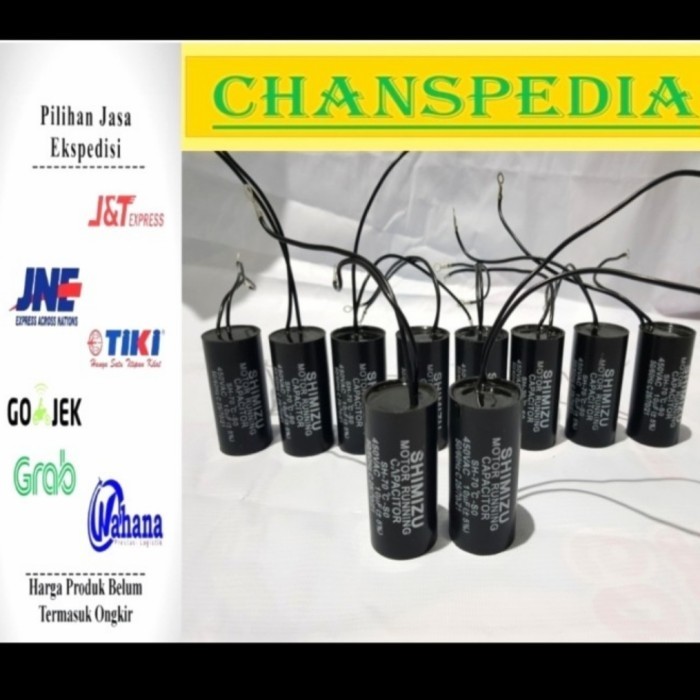 Kapasitor Pompa Air Shimizu 10 uf ORIGINAL