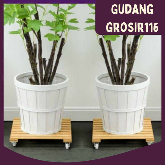 TATAKAN POT KAYU / TATAKAN TANAMAN / STAND POT