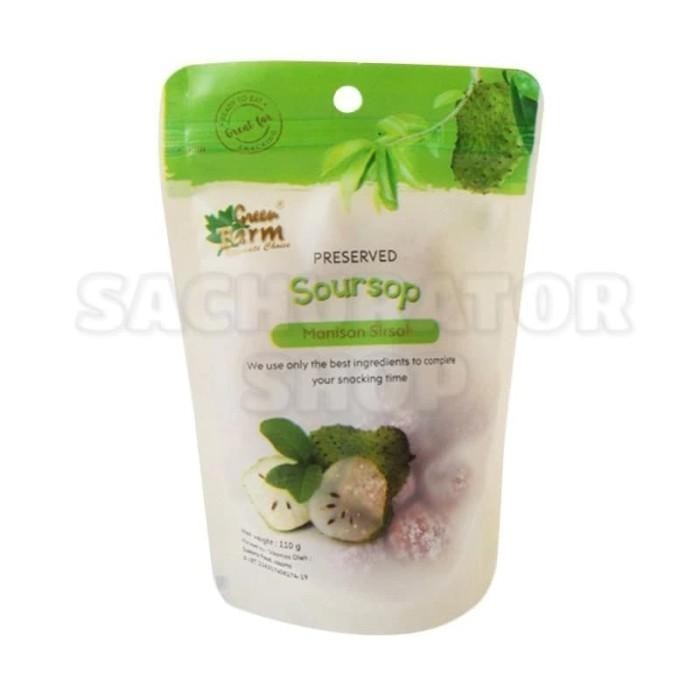 

TERBAIK! MANISAN BUAH SIRSAK KERING GREEN FARM SOURSOP DRY DRIED FRUITS