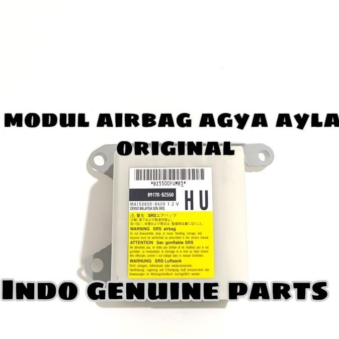 Modul Airbag Air Bag Agya Ayla 89170 - Bz550 Original Asli