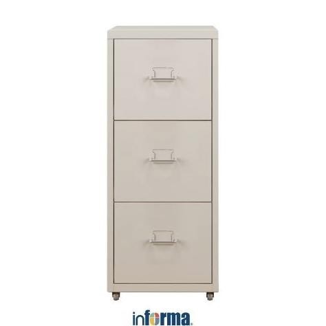 

Trend Informa Nord Filing Cabinet Metal 3 Tingkat - Krem Original