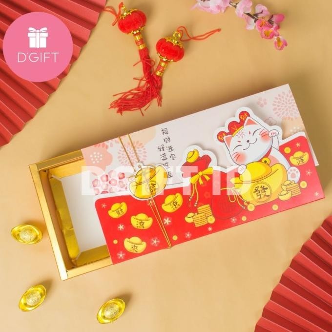 

Dus Kue Keranjang Imlek Box Brownies Dus Kue Kering Muat 2Toples 250gr