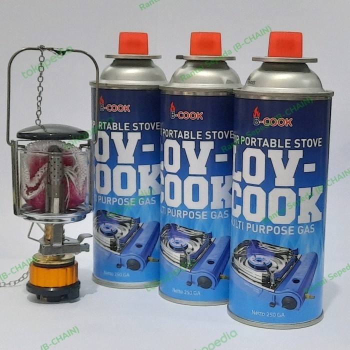 TERBARU Paket Lampu Camping Gas ultralight petromak gas LIMITED