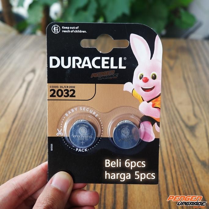 Trendy Baterai Duracell CR 2032 CR2032 Durable for Sensor Cadance Speed HRM ..