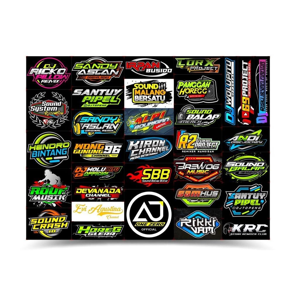 loblaisep.sellers Stiker DJ Remixer / 69 project / Brewog - Pahe Isi 33 -  AJY Sandy Aslan Ricko Pil