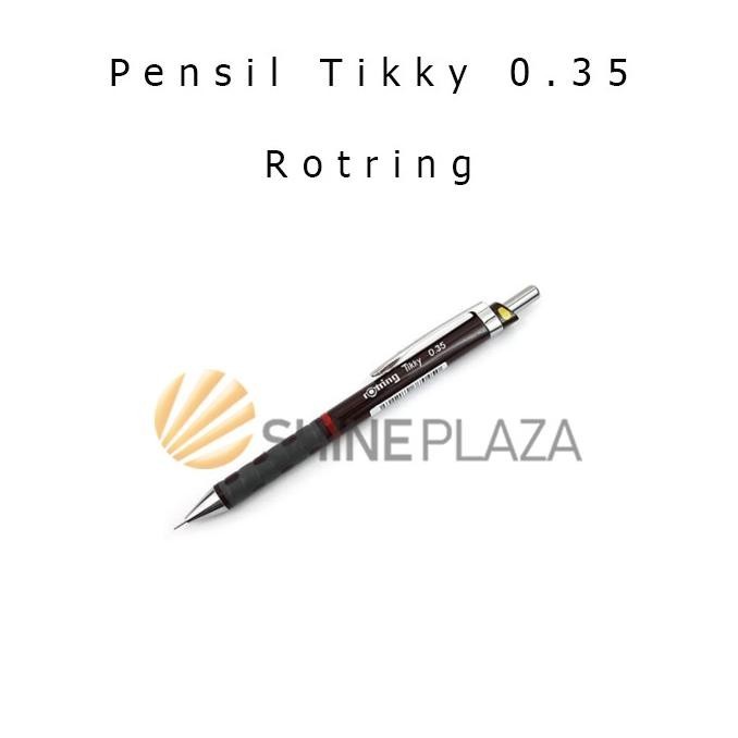 Kekinian Pensil Mekanik Rotring Tikky 0.35 - Rotring Tikky Mechanical Pencil