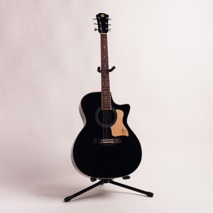 Gitar Akustik Mandalika L-01 Hitam Original Full Set