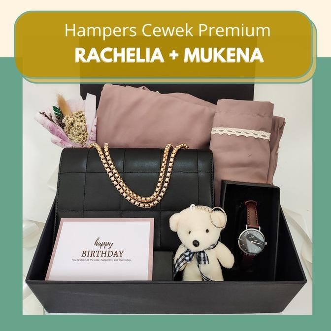

Kado Ulang Tahun Hampers Cewek Gift Box / Wisuda Rachelia Mukena