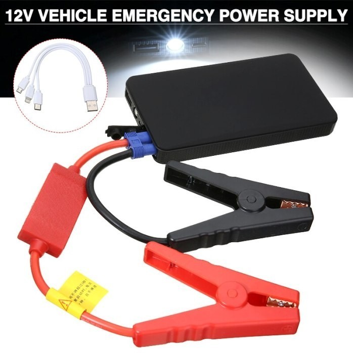 Power Bank 20000Mah Untuk Jumper Baterai Mobil & Charger Hp Powerbank