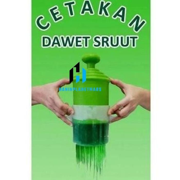Ready  Cetakan cendol/dawet sruut free tepung cendol sruut
