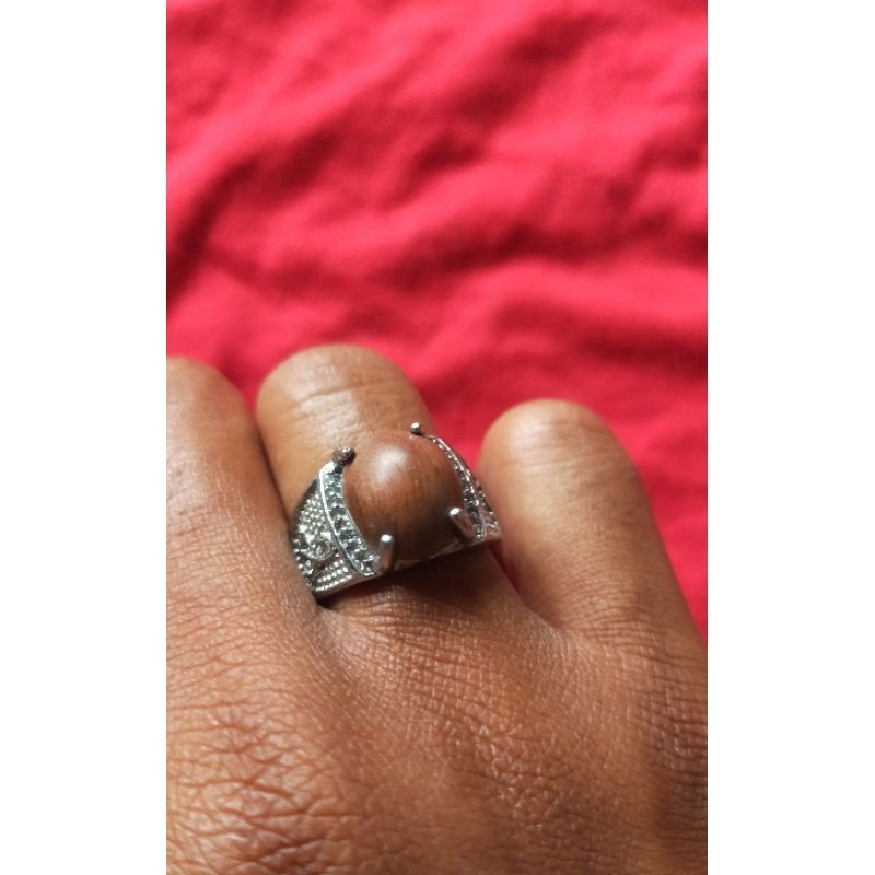 cincin  kayu nagasari autentik