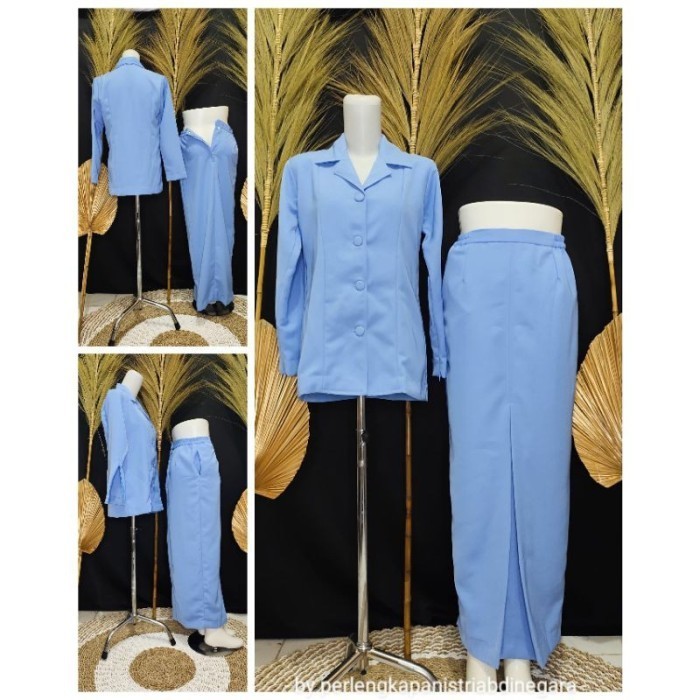 RN - SERAGAM PSH PSK PIA SETELAN HIJAB BAHAN & KANCING BOBOK UDAH SESU