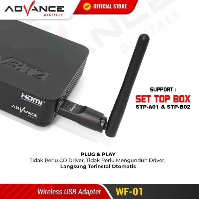 BARANG TERLARIS Dongle Wifi STB MT7601 Advance USB Wifi Antenna WF-01