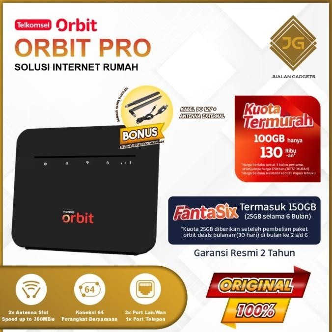 BARANG TERLARIS Telkomsel Orbit Pro HKM281 Modem WiFi