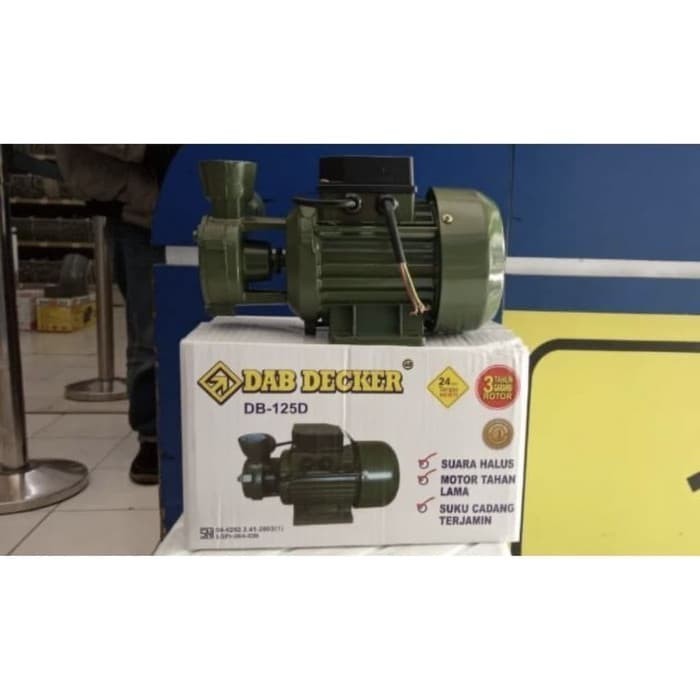 Mesin Pompa Air Dab Dacker Sumur Dangkal 9M Pompa Kecil 125 125D