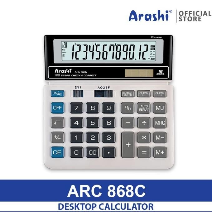 

Best - Calculator / Arashi Kalkulator ARC 868C / 12 Digit / Check Correct !