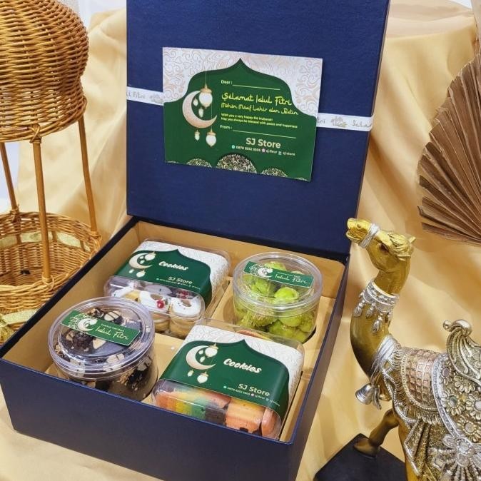 

New Paket Box Hampers Lebaran Parcel Idul Fitri Ramadhan Kue Kering 186 Terbaik