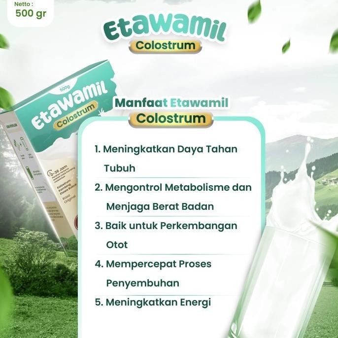 

Flash Sale ETAWAMIL COLOSTRUM - Susu Kambing Etawa Kolostrum Halal BPOM 500 gram ..