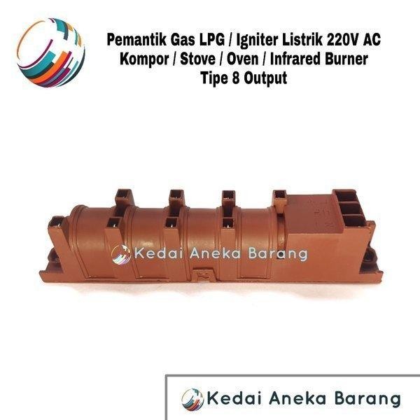 Pemantik Elektrik Listrik Gas Pulse Ignition Akumulator Igniter Kompor Infrared Burner Oven BBQ Gril