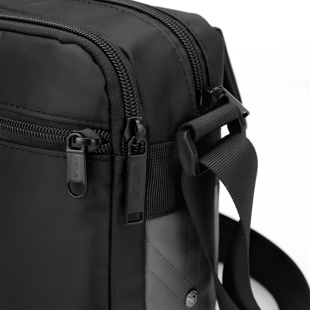 VIRTUS BB-5830 Tas Pria Selempang Sling Bag Tas Cowok Shoulder Bag Simple Zipper Model Polos Kasual