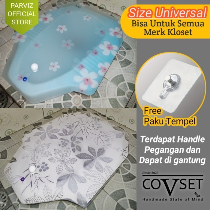 COVSET Cover Penutup WC Closet Jongkok