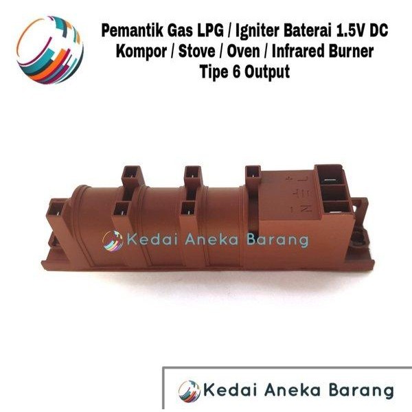 Pemantik Elektrik Listrik Gas Pulse Ignition Akumulator Igniter Kompor Infrared Burner Oven BBQ Gril
