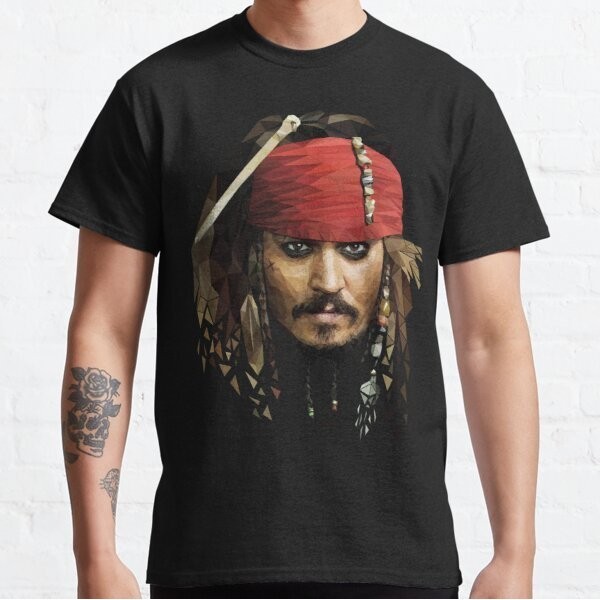 Baju Kaos Captain Jack Sparrow