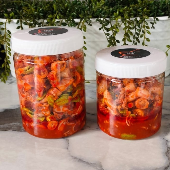 

Sambal Cumi Asin Pete Toples