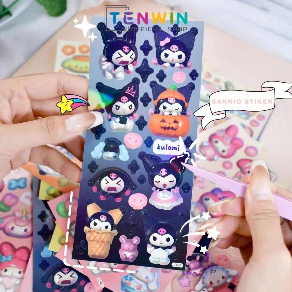 

stiker/Sticker Lucu 2D Sanrio Karakter/Sanrio stiker lucur-Tenwin