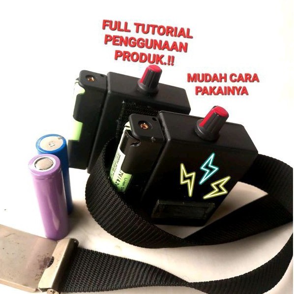 ALAT TERAPI LISTRIK TANPA KABEL KEPASIEN.