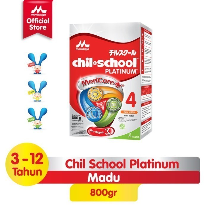 Morinaga Chil School Platinum 4 Madu 800 gr - Hokky Baby Shop