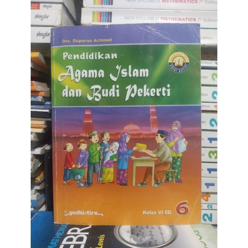 buku agama islam/pendidikan agama islam dan budi pekerti kelas 6/VI sd/mi yudhistira revisi