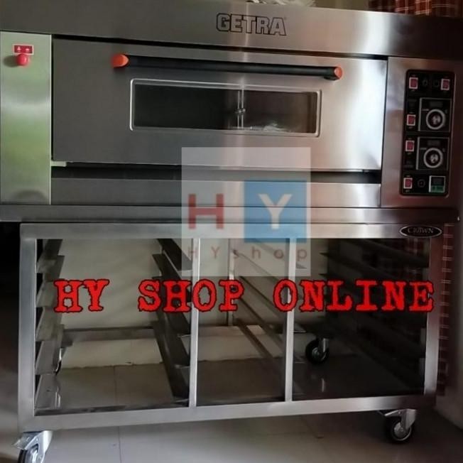Gas Baking Oven Getra Rfl-12Ss 1 Deck 2 Loyang Promo Xacopcop
