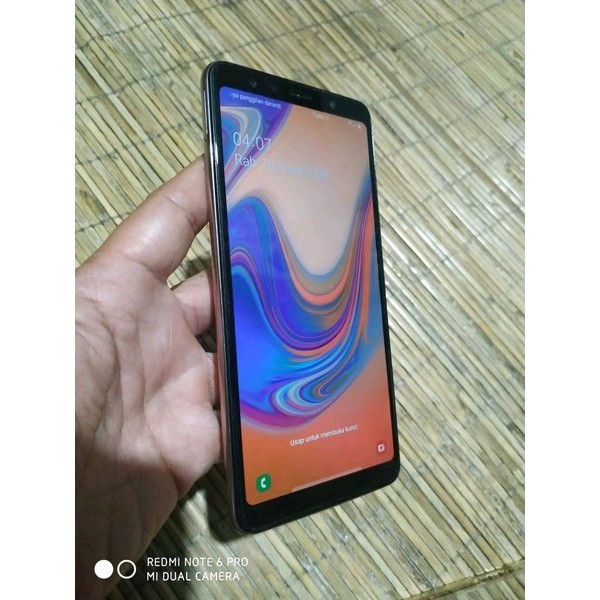 [NBR] Handphone Hp Samsung Galaxy A7 2018 Ram 6gb Internal 128gb SEIN Second Seken Bekas Murah