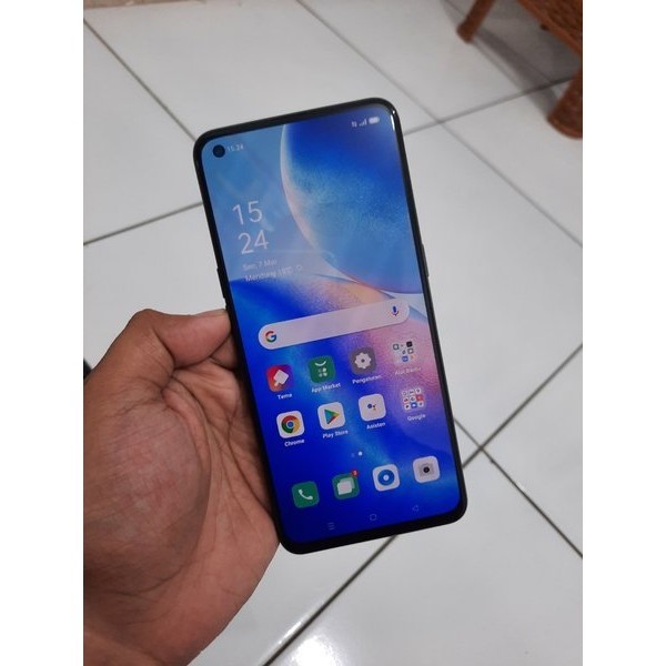[NBR] Handphone Hp Oppo Reno 5 Ram 8gb Internal 128gb Second Seken Bekas Murah