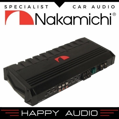 New Power Amplifier 4 Channel Nakamichi Ngxa80.4 2000 Watt Max Power